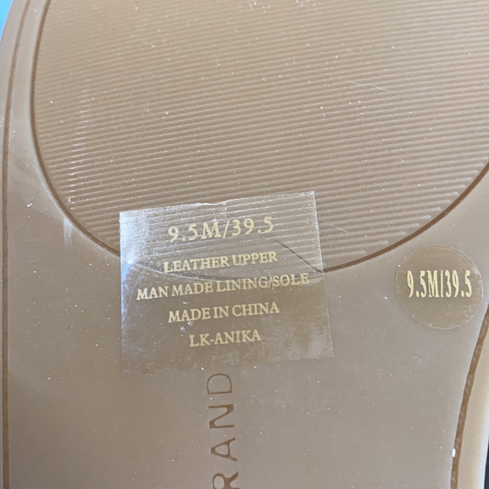 Lucky Brand pair of leather strappy sandals NWOB - Picture 10 of 12